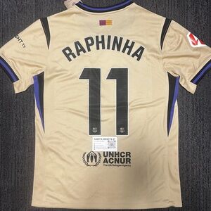 #11 RAPHINHA FC Barcelona 25/26 Away Jersey | Size Medium